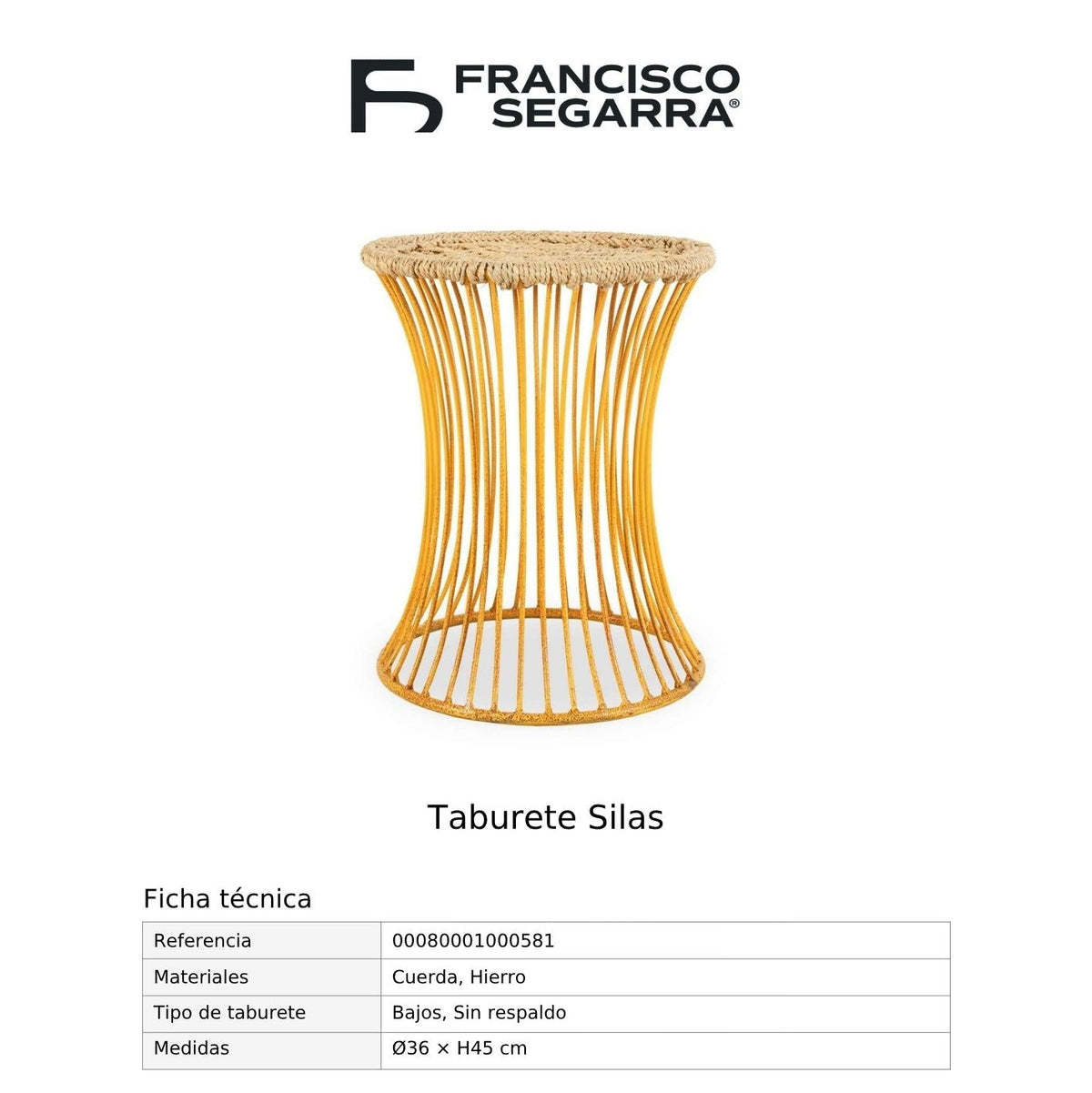 Taburete Silas