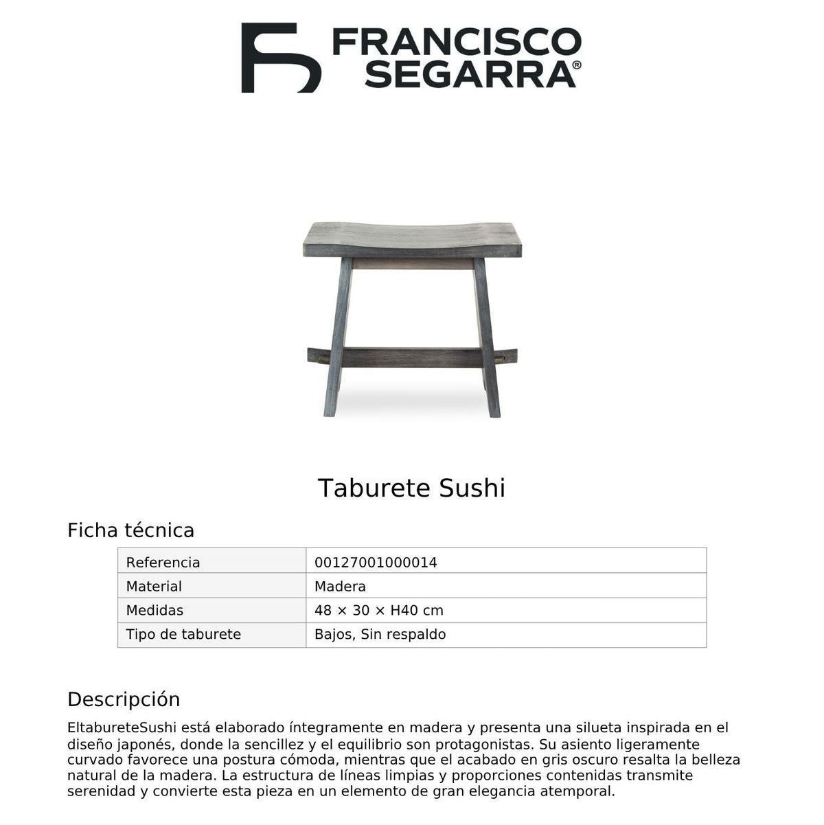 Taburete Sushi