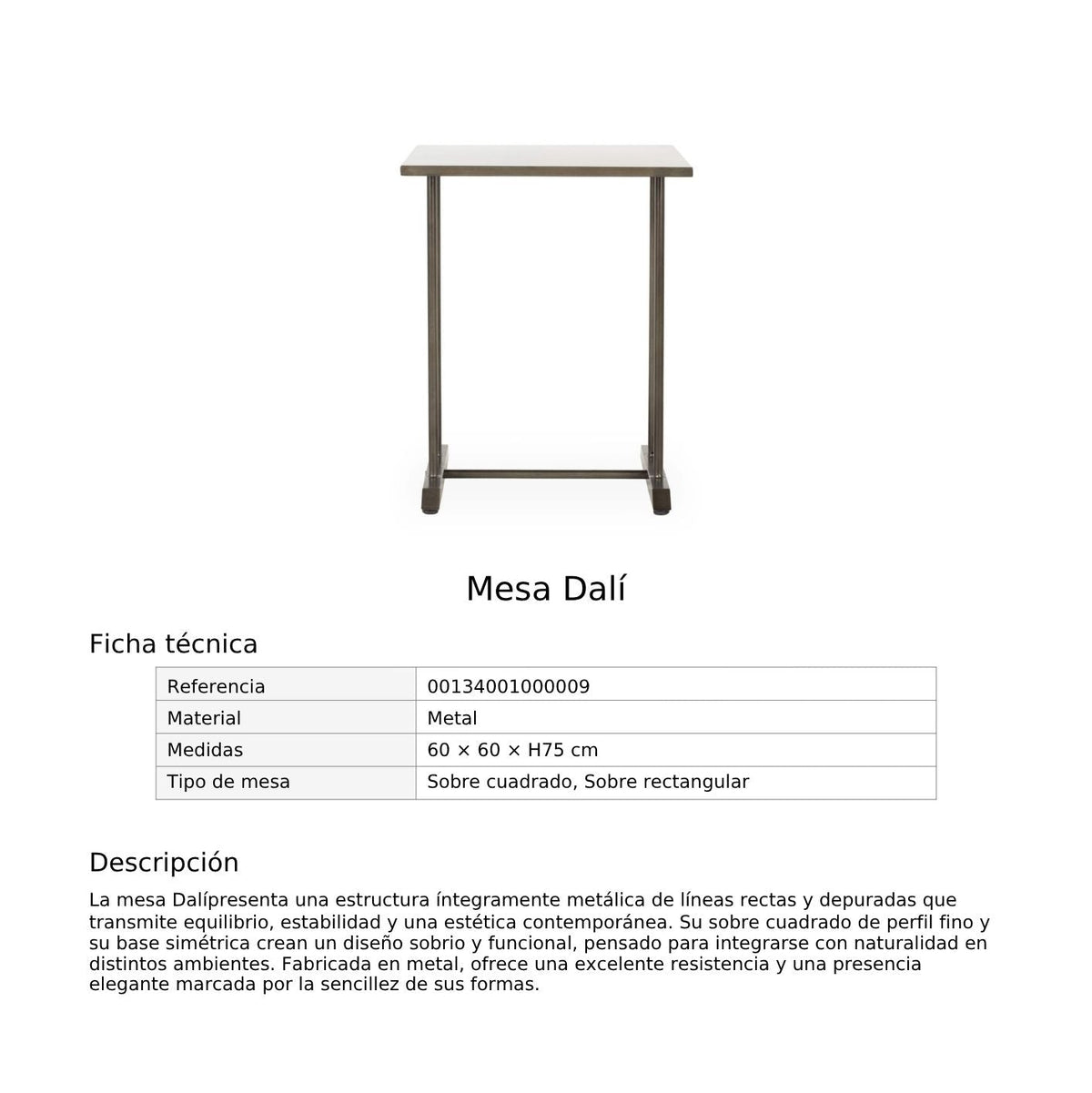 Mesa Dalí