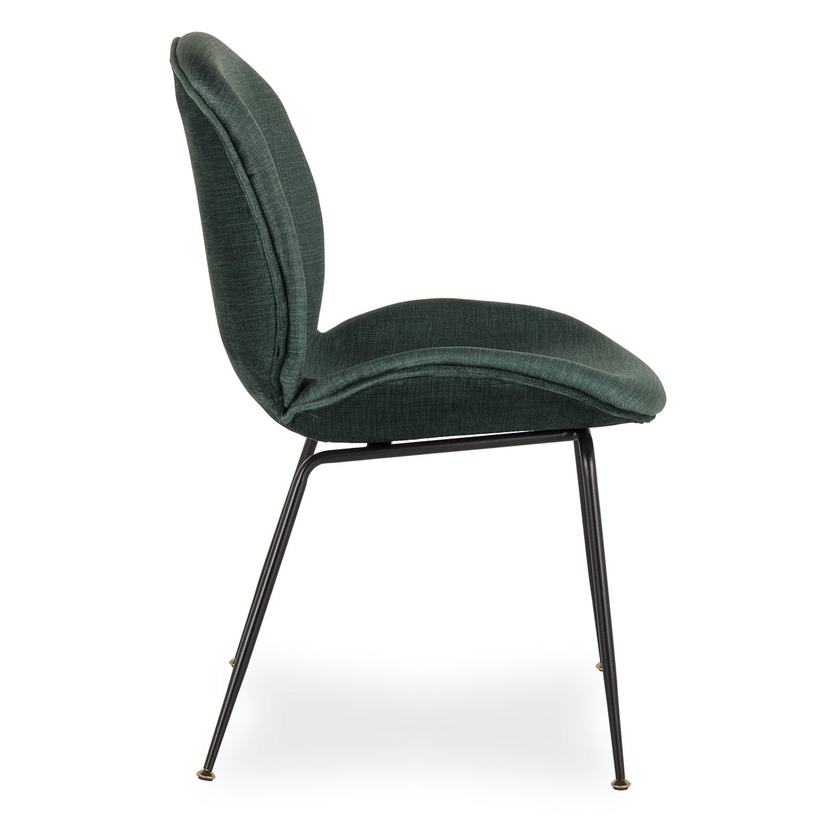 Silla tapizada Tainla color verde