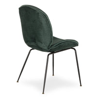 Silla tapizada Tainla color verde