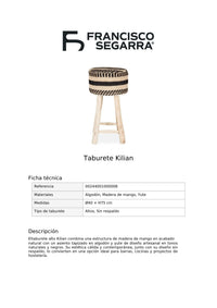 Taburete Kilian