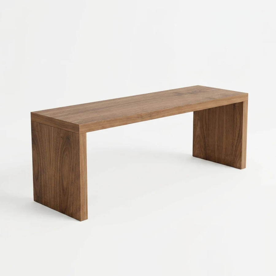 Banc en bois long