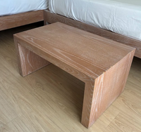 Mesa de centro de madera para habitación