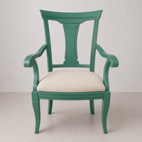 Silla Forma Clásica Verde