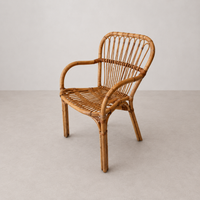 Silla mimbre comedor