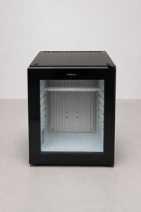 Minibar silencieux 26L noir porte vitrée