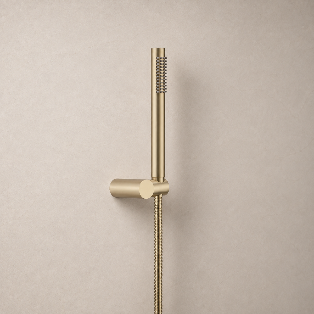 Flexible de douche doré Porcelanosa
