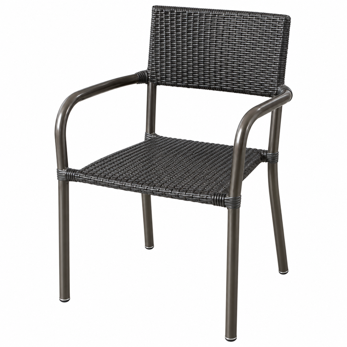 Silla de bar brazos metal