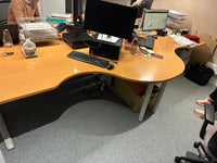 Mesa de escritório ergonómica