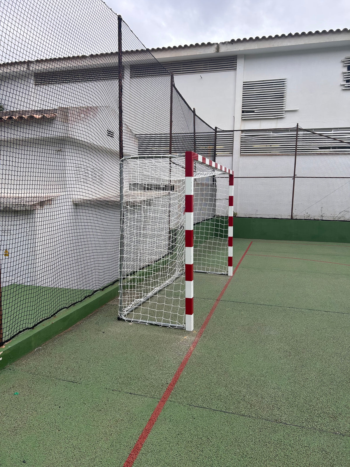 Portería de fútbol de exterior
