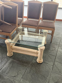 Mesa centro madera clara