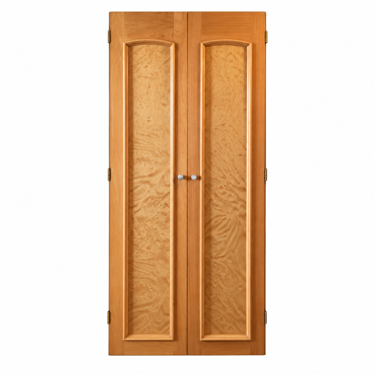 Juego de puertas de armario en madera