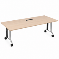 Mesa de Reuniones Madera Clara