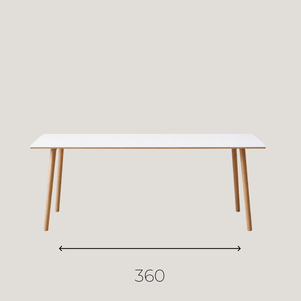 Grande Table Arki by Pedrali 360 cm