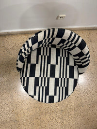 Pouf Rayures Zèbre