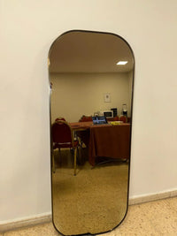 Grand miroir fumé