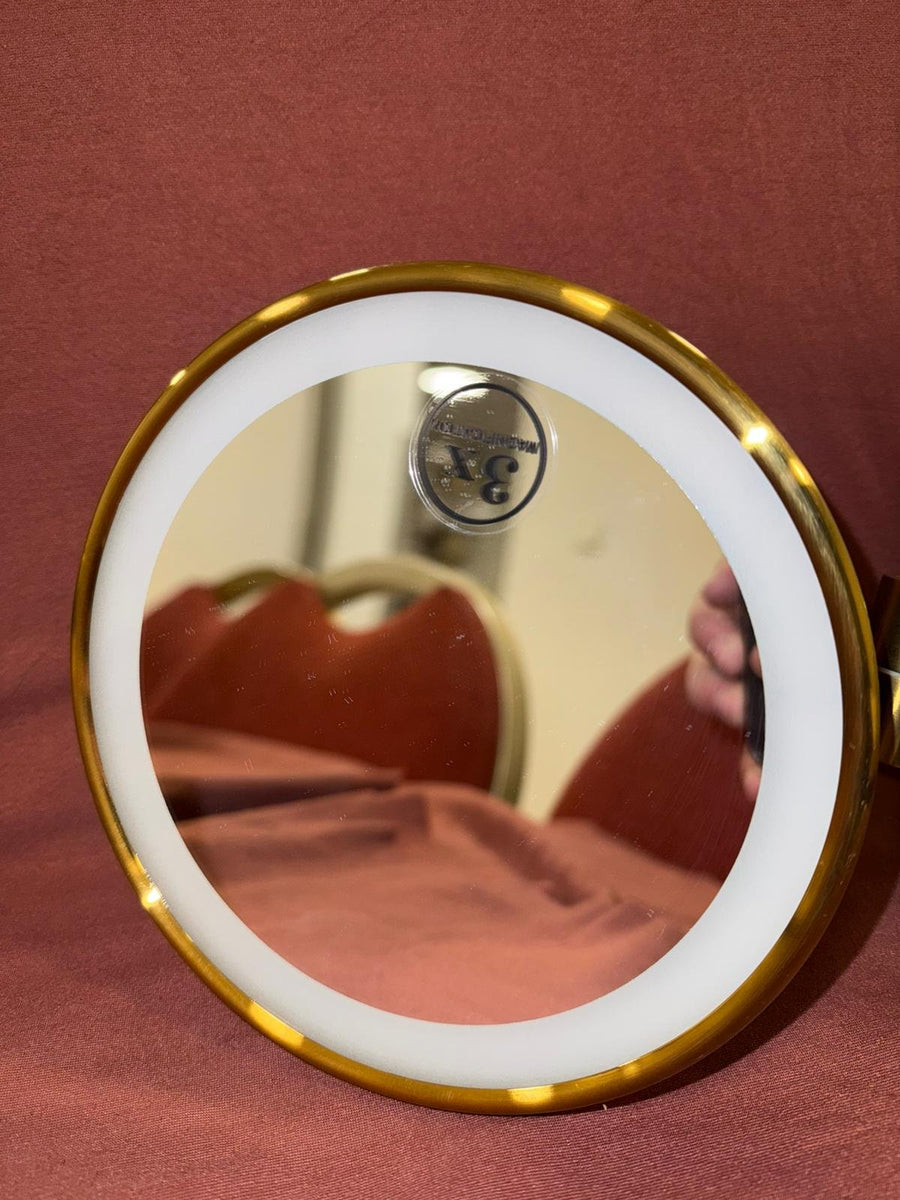 Applique miroir doré 4