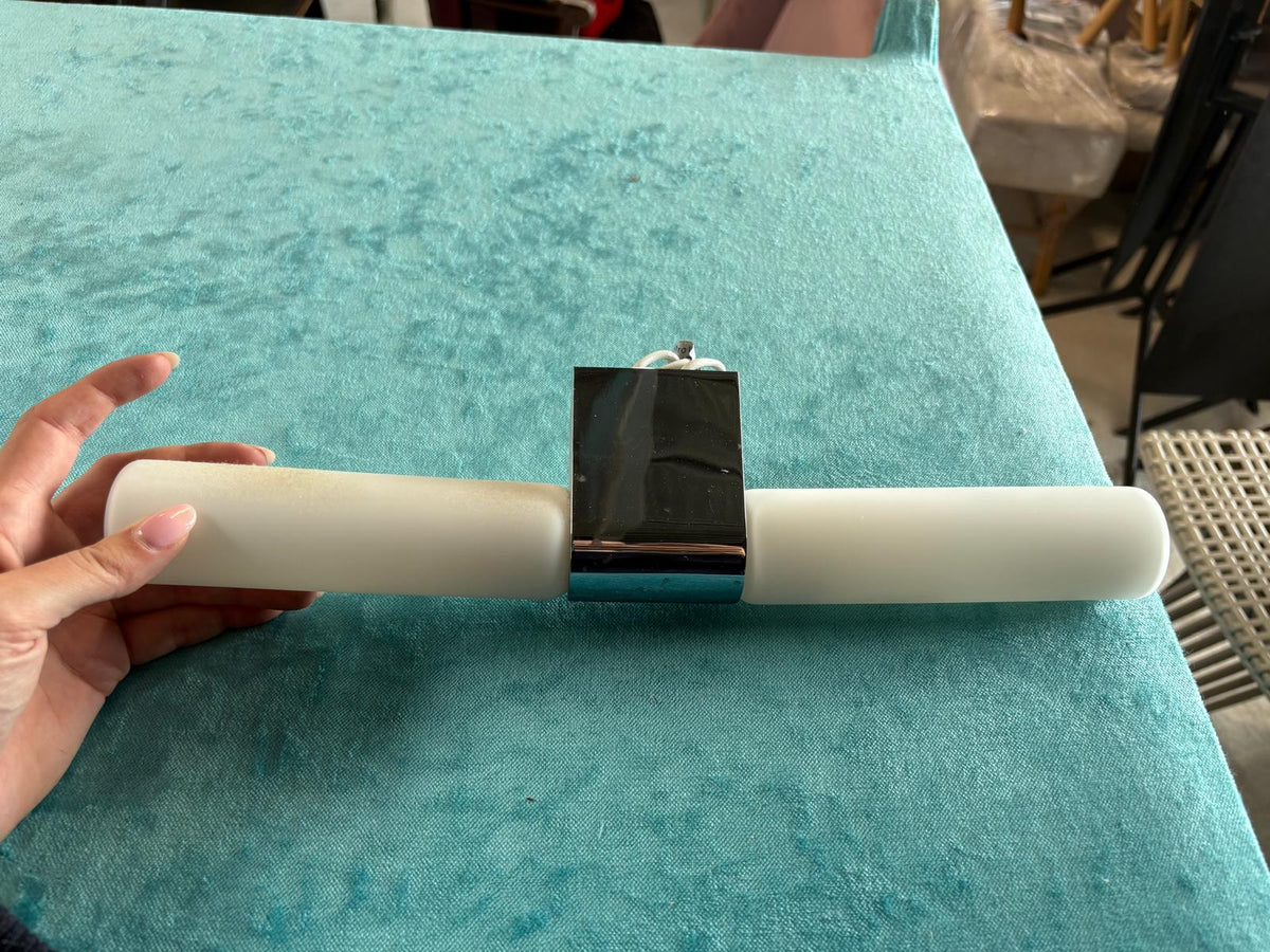 Applique élégante chromée double tube