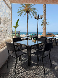 Mesa cuadrada de exterior 70×70 cm