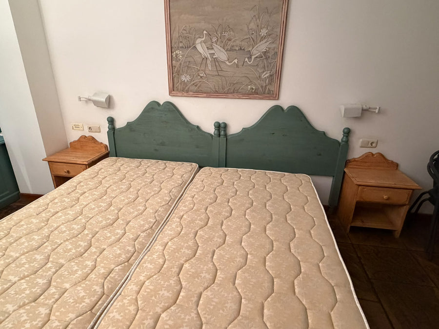 Cama con colchón