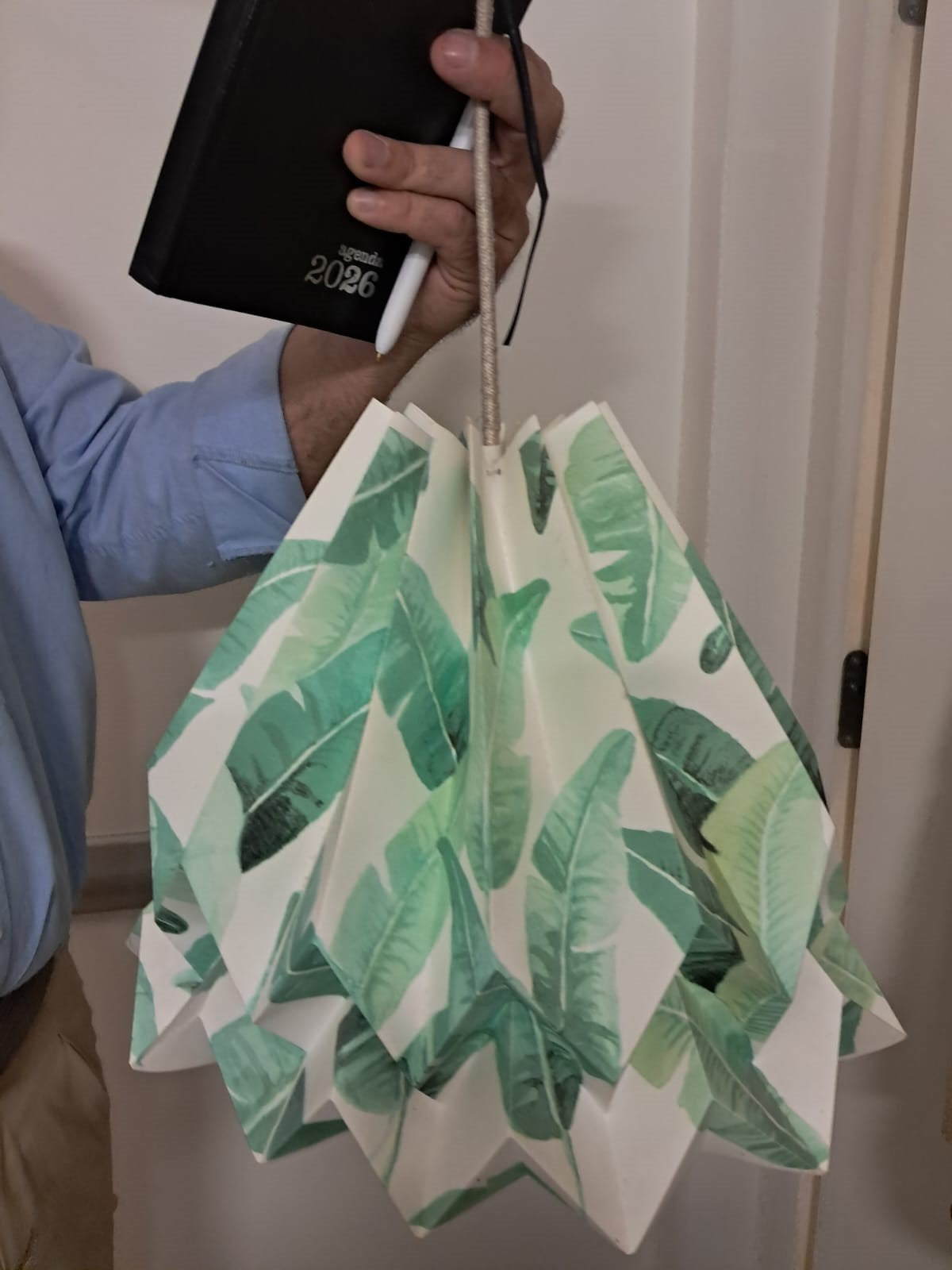 Candeeiro Origami