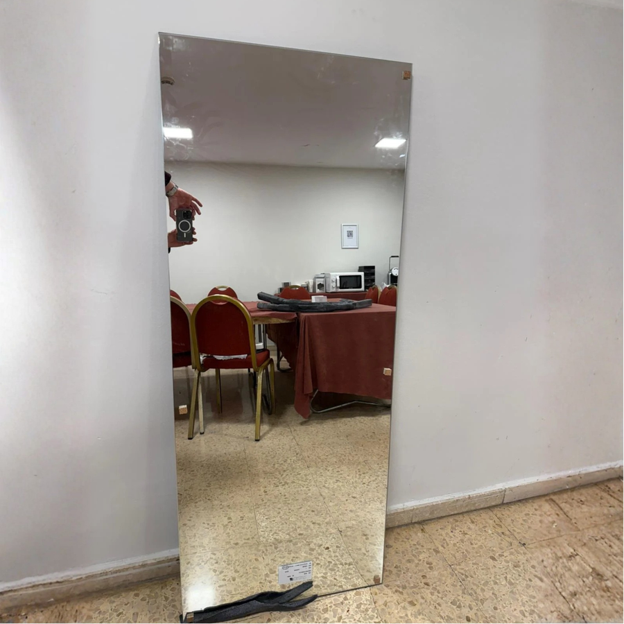 Grand miroir anti-buée