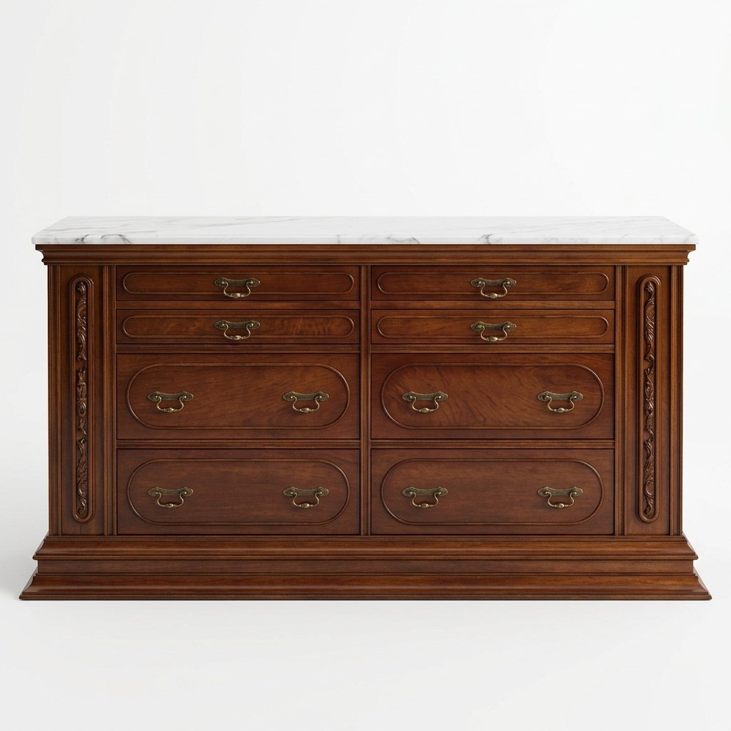 Commode en marbre grande