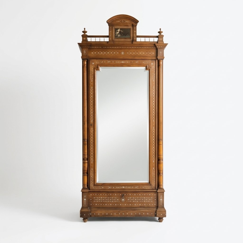 Armoire à miroir 2 Marqueterie