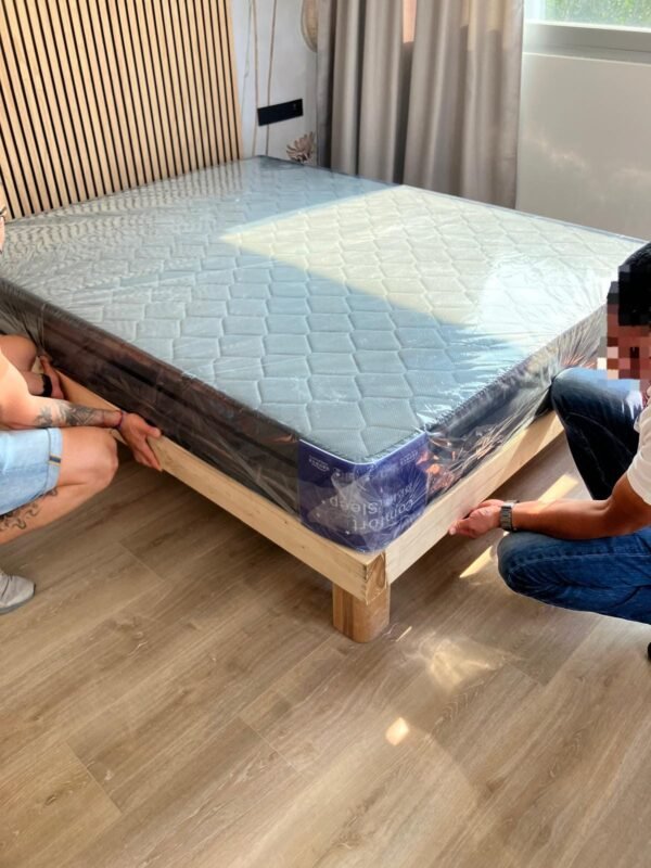 Cama completa NUEVA (base + colchón) - Imagen 2