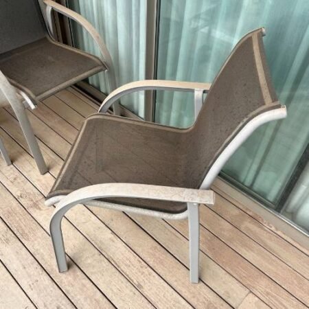 Silla Exterior Metal