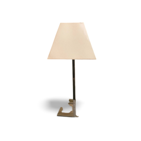 Lámpara de mesa con pantalla lisa