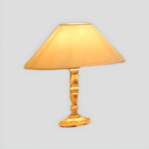 Lampe de bureau avec pied laiton